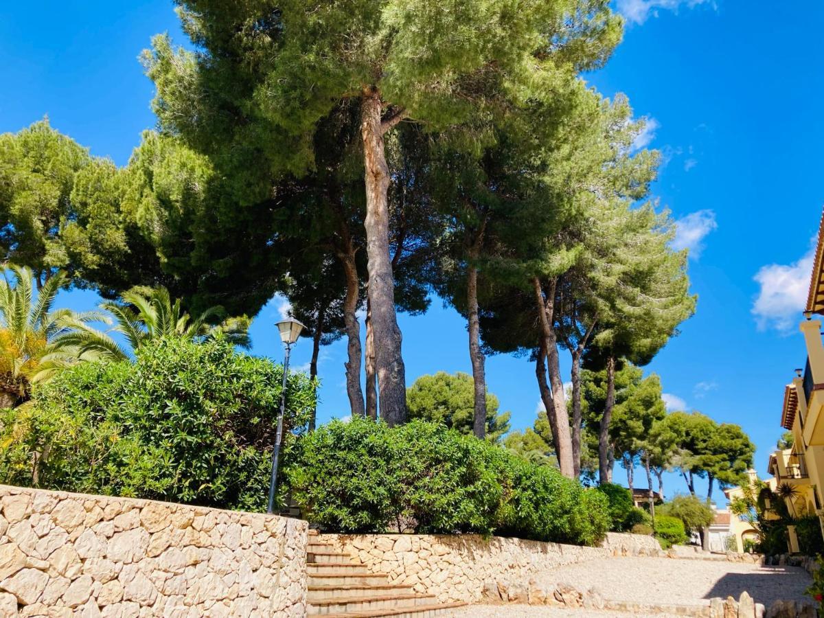 Apartamento Con Terraza En Complejo Con 2 Piscinas Daire Moraira Dış mekan fotoğraf