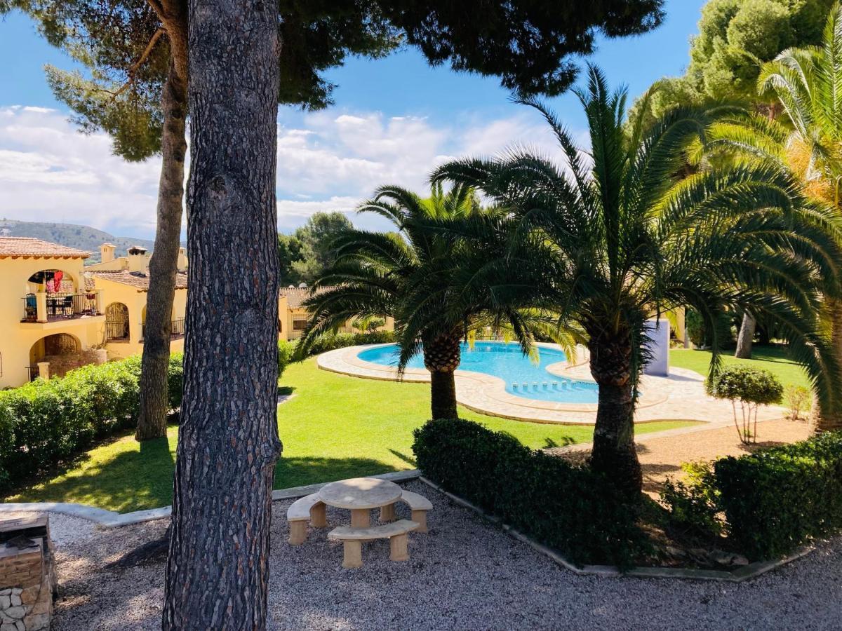 Apartamento Con Terraza En Complejo Con 2 Piscinas Daire Moraira Dış mekan fotoğraf